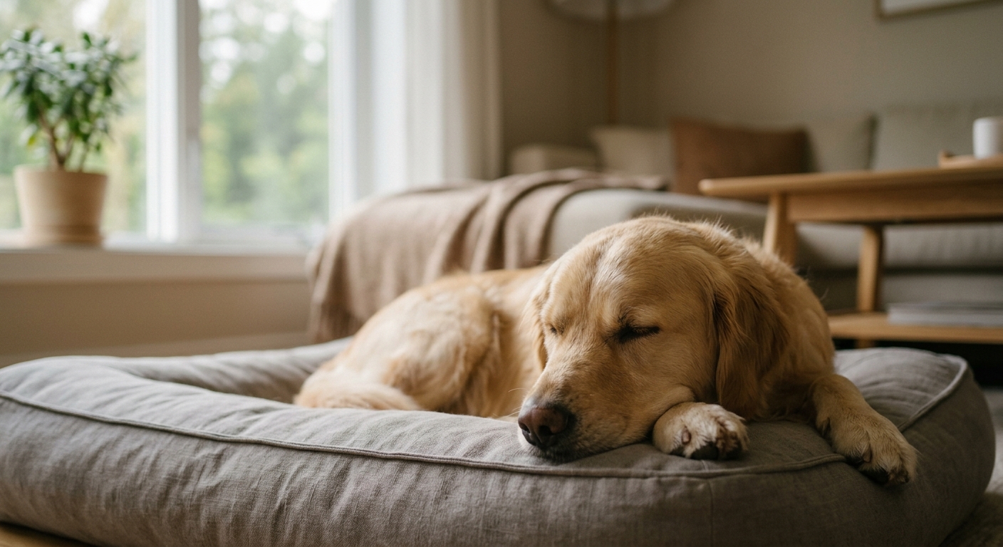 睡眠が浅い犬の食事ケア